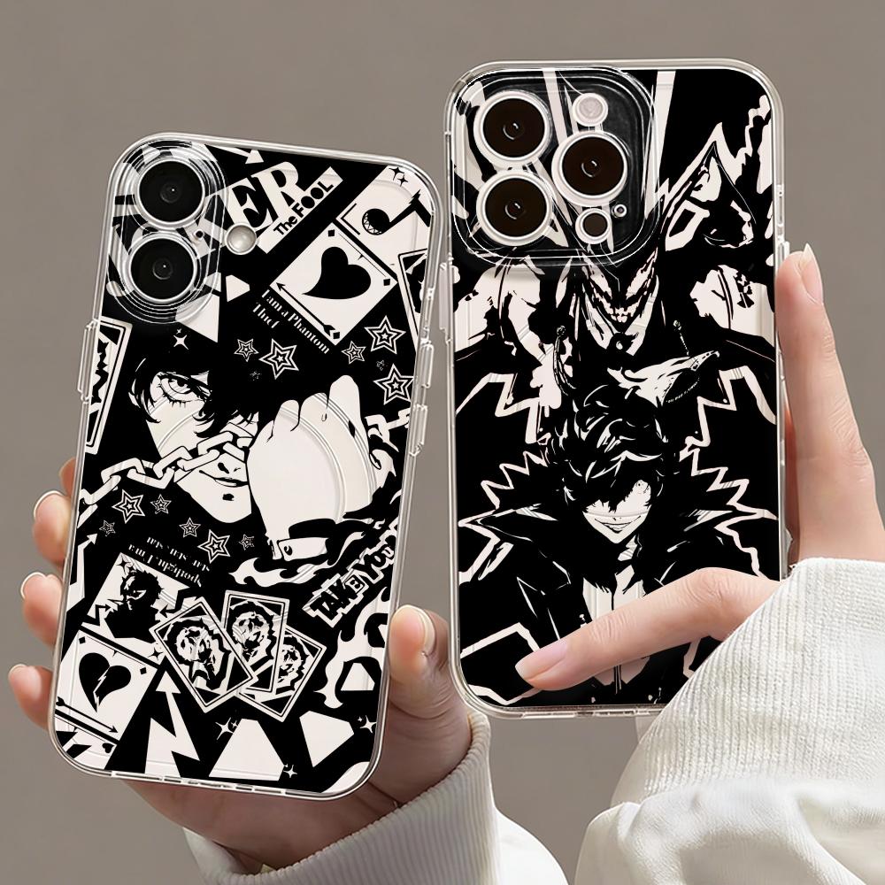 Gaming Console Case - Game P-Persona 5 Telefon Kılıfı Manyetik