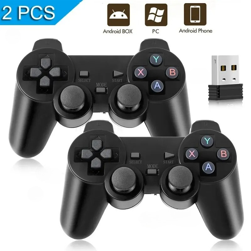 Gaming Console Box - 2.4G USB Kablosuz Oyun Kumandası Joystick