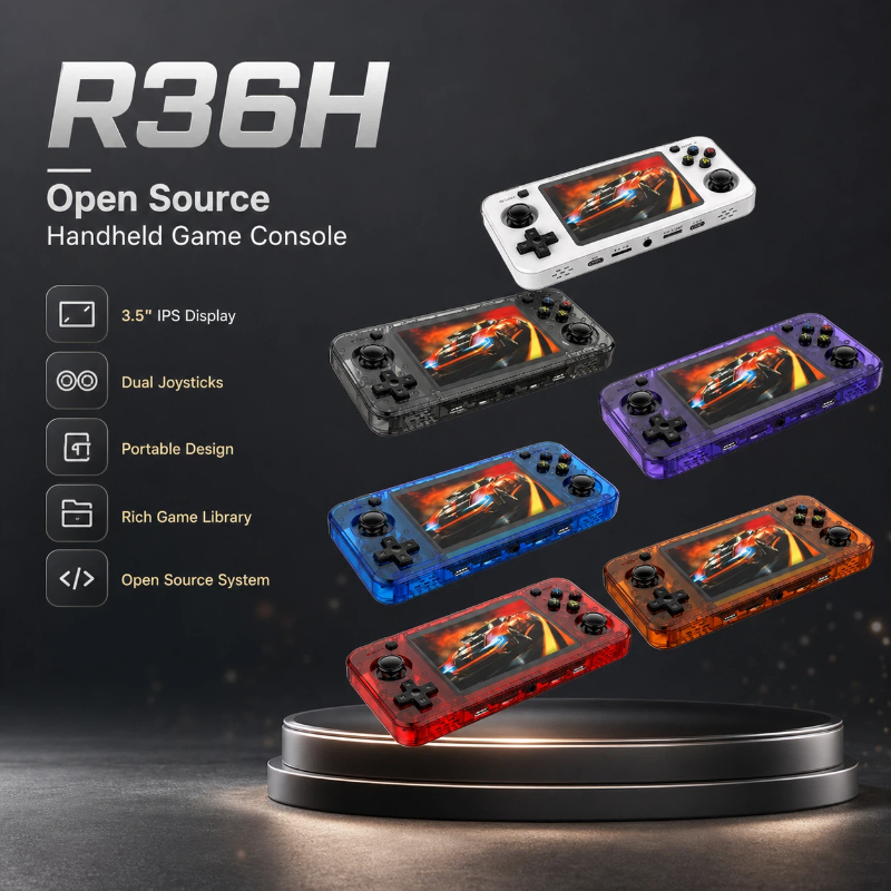 El Tipi Oyun Konsolları R36h 3 - Gaming Console R36H incelemesi ve fiyatı