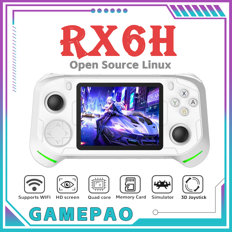 Açık Kaynaklı RX6H Retro El Ti - Gaming Console Mario incelemesi ve fiyatı
