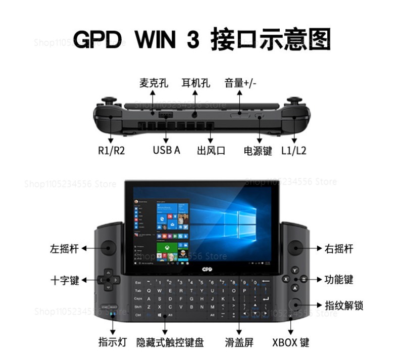 Oyun Konsolu Harici Ekran GPD  - Gaming Console Portable incelemesi ve fiyatı