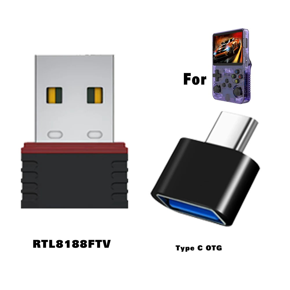 R36S (WiFi) RTL8188FTV USB Don - Gaming Console R36H incelemesi ve fiyatı