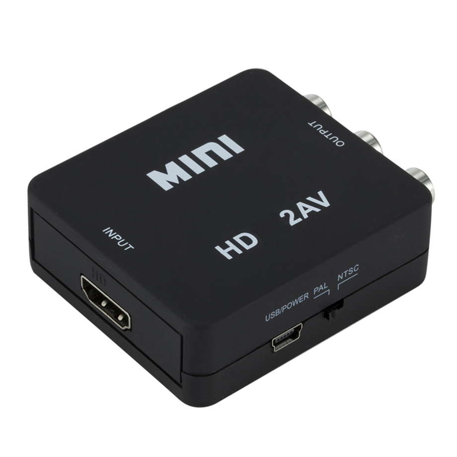 HDTV Dönüştürücü Kutusu RCA AV - Gaming Console Box incelemesi ve fiyatı