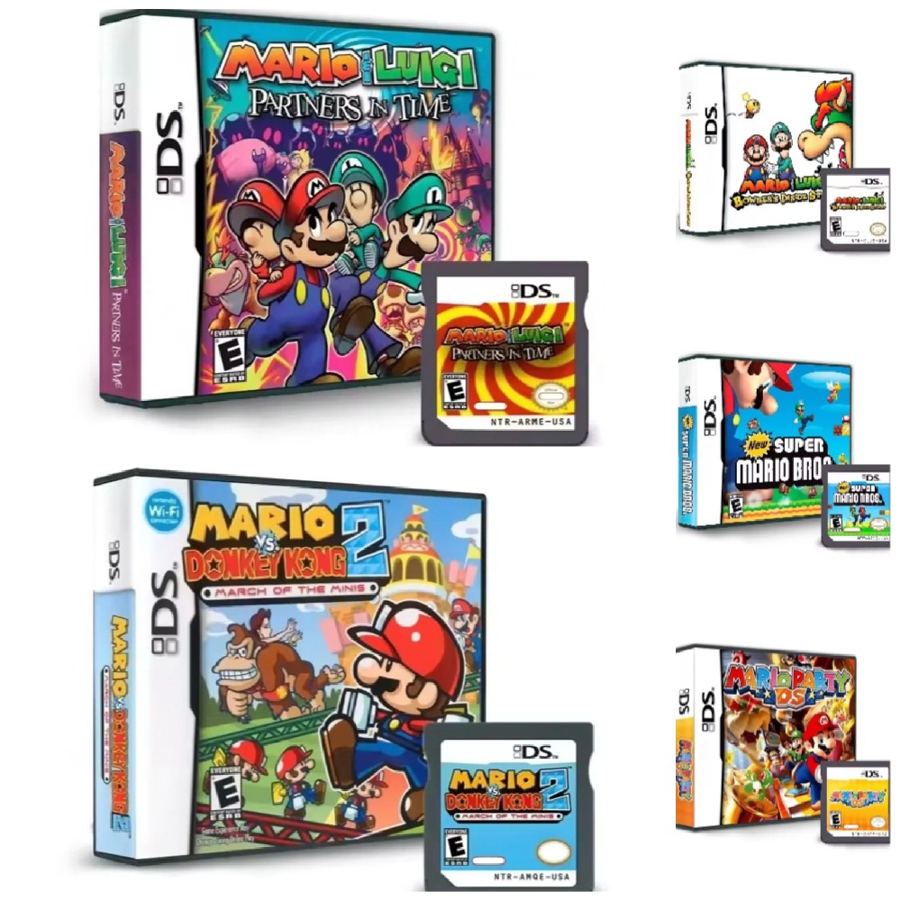 Popüler Eğlenceli DS Oyun Kart - Gaming Console Mario incelemesi ve fiyatı