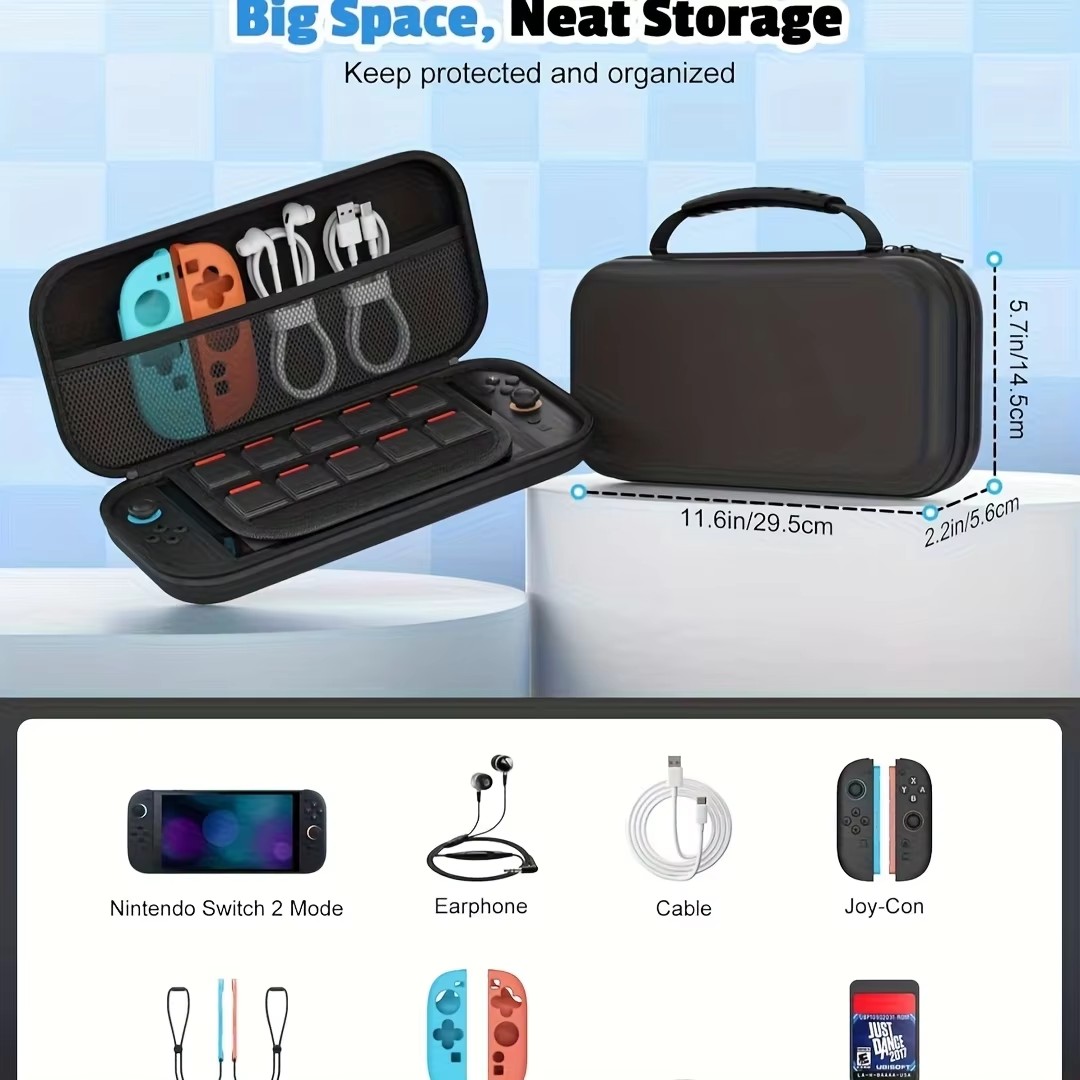 Switch 2 için Taşıma Çantası,  - Gaming Console Nintendo Switch 2 incelemesi ve fiyatı