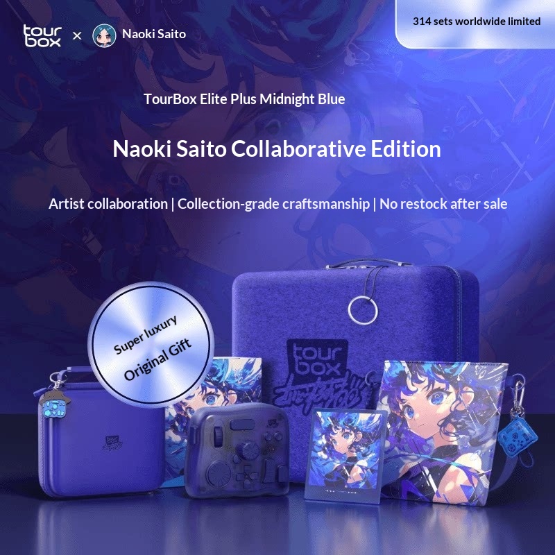 Yeni TourBox Elite Plus Blueto - Gaming Console Drawing incelemesi ve fiyatı