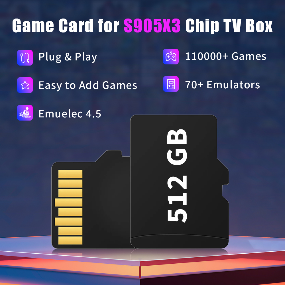 S905X3 çip TV kutusu için oyun - Gaming Console Box incelemesi ve fiyatı